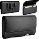 Mopaclle Phone Holster for Samsung Galaxy S25 Ultra,S24 Ultra, S23 Ultra, S22 Ultra, Note 20 Ultra 5G,Note 10 Plus, Cell Phone Belt Holder with Belt Clip Case Pouch for Galaxy A71,F16
