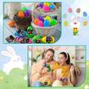 Chumia 48 Pcs/12 Set Easter Eggs Filled with Tape Measure Screwdriver LED Flashlight Keychain Prefilled Easter Basket Stuffers for Men Adult Employee Coworkers Gifts Bulk Egg Hunt Party Favors