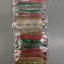 12Pcs Christmas Pull Bows Large Gift Bows Double-Sided Print Ribbon for Xmas Present Gift Wrapping, Christmas Decorations, Birthday Wrap, Holiday Decor, Florist