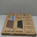 Fits 20x20 Duct Opening | Steel Return Air Filter Grille by Handua [Removable Door] for 1-inch Filters | Vent Cover Grill | White | HVAC Cold Air Intake Grille | Out Dim: 22 5/8"W X 22 5/8"H