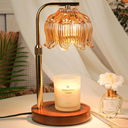 Funistree Candle Warmer Lamp for Yankee Candles, Height Adjustable Candle Heater Lamps with Timer, Christmas Birthday Gifts for Women Mom, House Warming New Home Room Decor, with 2 Bulbs