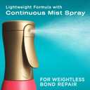 OGX Repair & Protect Bond Protein Repair 450F Heat Protect Spray, Weightless Repair Mist for Nonstop Damage Protection* for All Hair Types, Heat Spray Preps Hair for Styling, 6.5 fl. oz