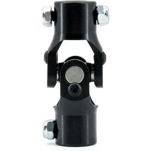 3/4" 36 Spline X 3/4" DD Steering Shaft U Joint Single Universal Joint Coupling (Black, 3-1/4" Length)