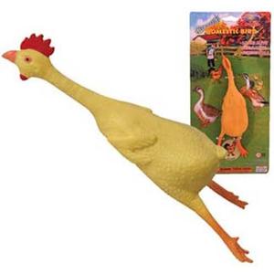Schylling Rubber Chicken 7.5 Inch Stretchy Toy