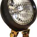 Buyers Products 1492100 5 Inch Round Incandescent Flood Light, 10 Inch Lead W/Blunt Cut Connection, IP67 Rated, Work Flood Light For Trucks, Trailers, RVs, UTVs, Tractors & More