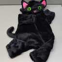 HSCTEK Baby Cat Onesie Costume, Unisex Infant Baby and Toddler Hooded Bodysuit with Footwear Size 3-6M