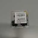 Straw Covers for Stanley Cup Accessories: Black Decorations for Stanley 30 oz & 40 oz Tumbler with Handle, Bling Letter Charms and Flower Silicone Straw Cap Topper, Trendy Stuff for Teen Girls & Women