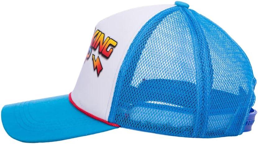 A&C Hero Blue Mesh Hats Trucker Hat Snapback Thinking Canvas Cap for Women Men