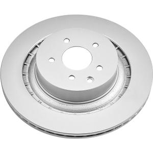 Power Stop JBR1341EVC rear Evolution Genuine Geomet Coated Brake Rotor For INFINITI G37 2008-2013, INFINITI Q60 2014-2016, Nissan 370Z 2009-2019, Nissan Z 2023-2024 [Model Specific]