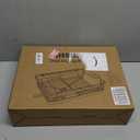 Kitsure Dish Drying Rack for Kitchen Counter, Stainless Steel Sink Organization and Storage Essentials with Cutlery Holder, Home and Appartment Decor, 12.2''W x 15.7''~23''L, Grey (Gray)