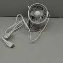 Vornado Pivot Personal Air Circulator, Portable, Desk Fan, Electric, Ice White