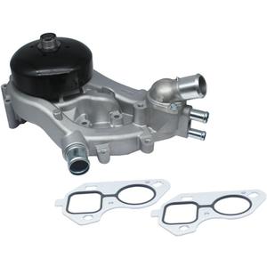 Water Pump Kit with Metal Gasket and Thermostat for 07-20 Chevy Silverado 1500 Tahoe Avalanche Suburban, 07-17 GMC Sierra 1500 Yukon XL Savana, 07-14 Cadillac Escalade, Hummer, 4.8L 5.3L 6.0L, AW6009