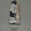 JASGOOD Women Stretchy Waist Belt Retro Elastic Skinny Belt for Ladies with Gold Buckle, S Belt, Length 27in Up to 31in, Black, White