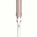 Conair Double Ceramic 1 -Inch Curling Iron, 1 -Inch Barrel Creates Soft Waves & Curls, Hair Curler for Use on Medium & Long Hair, White/Rose Gold