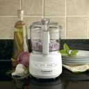 Cuisinart Mini-Prep Plus Food Processor, 24-Ounce Mini Food Processor to Chop Herbs, Vegetables, and Hard Cheese, 24-Ounce Work Bowl, Reversible Stainless Steel Blade, DLC-2A, White