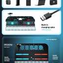 4 x SUPCASE for Nintendo Switch 2 Joy Con Controllers Charger, [9 Game Card Storage] [Ambient Lighting] All-in-one Organization Accessories for Switch 2, Heat Dissipation Slot for Dock with USB Cable