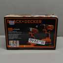 BLACK+DECKER 20V MAX Cordless Drill and Impact Driver, Power Tool Combo Kit with Battery and Charger (BD2KITCDDI)