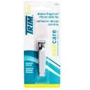 Trim Deluxe Fingernail Clipper with Nail File Durable Stainless Steel Nail Cutter for Precise Trimming, (Pack of 1)