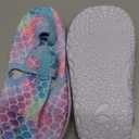 FEETCITY Boys Girls Water Shoes Kids Aqua Socks Quick Dry Barefoot for Beach Swimming Pool (9 Toddler, A Mermaid Scale)