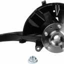 698-409 Wheel Hub Bearing & Steering Knuckle Assembly fit for Ford Fusion 2006-2012, Lincoln MKZ 2007-2012, 2006 Zephyr, Mercury Milan 2006-2011, Front Left/Driver Side, LK011
