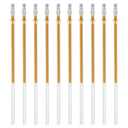 PATIKIL 1mm Gel Pens Refills, 24 Pack Sparkle Metallic Ink Bold Point for Adults Coloring Books Scrapbooking Art Drawing Journaling, Gold