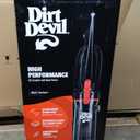 Dirt Devil Multi-Surface+ Upright Bagless Vacuum Cleaner Machine for Carpet and Hard Floor, UD76200V + 32 oz Carpet Powder, Room Refresher, Odor Eliminator, Spring Meadows Scent, AD31210