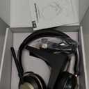 Earbay Wireless Headset, Bluetooth Headphones with Microphone Noise Canceling & USB Dongle, 50hrs Talk Time Headset with Mic Mute & Charging Dock for PC Computer Phone Teams Office Remote Work Call