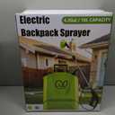 Battery Powered Backpack Sprayer 4 Gallon, Electric Garden Sprayer in Lawn