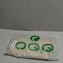 OQQ Women's Bodysuit Tops Invisible Zip Long Sleeve Crew Neck Bodysuits (Medium, Oatmeal)