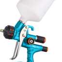 Paint Spray Gun PRD-717 VS Type with Split Nozzle 1.3mm Automotive Refinishing Spray Gun, Blue