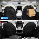 REEVAA 2PCS Tesla Accessories Seat Hooks for Model Y Juniper & Model 3 Highland 2017-2026 Premium Only, [Extra Storage, Hidden & Foldable] Seat Back Storage Hanger for Purse & Handbag