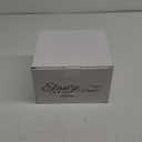 Elanze Designs Solid Color Pale Blue White Interior 16 ounce Matte Ceramic Mugs Matching Set of 4 (Pack of 4, Pale Blue)