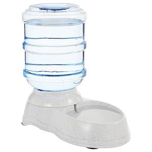Amazon Basics Gravity Pet Water Dispenser for Cat, Dog, 1 gallon Capacity, Small, Gray
