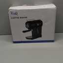 Espresso Machine, 20 BAR Pump Temperature Control, Compact Espresso Maker with Steam Milk Frother, Professional Coffee Makers for Home, Cappuccino, Latte, Gifts for Coffee Lover, Black