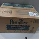 Pampers Swaddlers Diapers, Size 4 (15-34 lbs), 150 Count, Absorbent, Keeps Baby Dry and Comfortable, Skin Safe Disposable Baby Diaper 