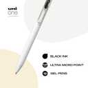 Uniball One Gel Pen 12 Pack; 0.38mm Ultra Micro Black Pens; Gel Ink Pens | Office Supplies Sold by Uniball are Pens; Ballpoint Pen; Colored Pens; Gel Pens; Fine Point; Smooth Writing Pens