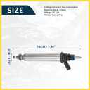 4 Pcs No.A2780700687 Fuel Injector for Mercedes-Benz C300 4Matic Base 2.0T 2015-2021 for Mercedes-Benz C43 for AMG Base 3.0L 2017-2021 Benefit