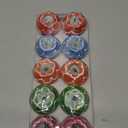 SATVIK 10 Pc Set Matki Clay Diya Diwali Wax Filled Dia for Puja Pooja Traditional Handmade Terracotta Earthen Vilakku Oil Lamp Diyas Natural Mitti Welcome Deepawali Decoration Indian Gift Items