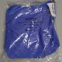 IN'VOLAND Womens Plus Size Blouse Hollow Loose Fit V Neck Ruffle Sleeve Summer Casual Tshirts Tops Royal Blue 22W