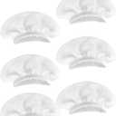 6 Pack Handheld Steam Cleaner Microfiber Pads - Universal Fit for Bissell Steam Shot, Dupray, Wagner, PurSteam, McCulloch, Washable & Reusable Steam Cleaner Accessories