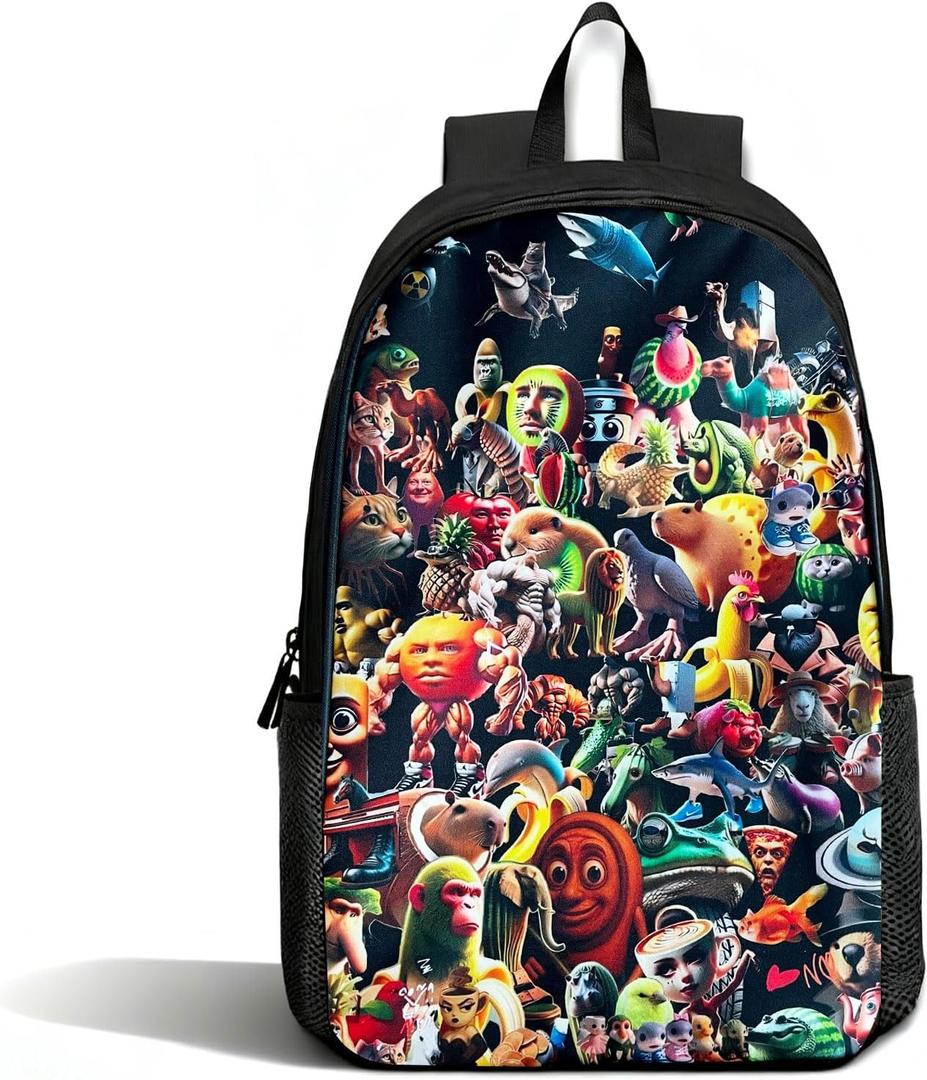 Merch Casual Backpack – Large Waterproof Lightweight Daypack(Type B)