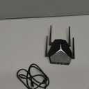 AC1200 WiFi Extender Signal Booster for Home Long Range, Dual Band 5GHz/2.4GHz WiFi Repeater with USB-C, WiFi Range Extender with 3 Modes & 2 Ethernet Ports Cover up to 12000 Sq.ft (Black)