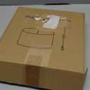 Plug in Pendant Light, 15 FT Hanging Lamp with Plug in Cord, On/Off Switch, Pendant Lighting with Fabric Shade, Hanging Light Fixture for Living Room, Bedroom, Dining Room, Kitchen (Gray)