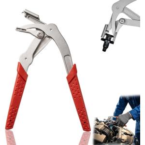 Car Clip Pliers, Panel Clip Removal Pliers,Professional Plastic Fastener Removal Tool for Auto Door Panels,Comfort Grip Handle,Damage-Free Disassembly