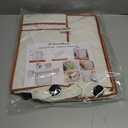 Foldable Storage Boxes with lids,Waterproof Tissue Box Holder with Storage,Multipurpose Toy Storage BoxSturdy Magazine containers (Beige)