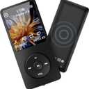 MP3 Player with Bluetooth 5.2, Portable 32GB MP3 MP4 Music Player with Speaker B2, 1.8 TFT Color Screen, Voice Recorder, Video, FM Radio, E-Book, HiFi Sound, for Sports & Travel