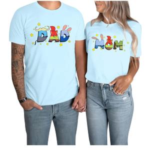 Mouse Dad Shirt Mom Shirts Magical Family Matching Outfits Mom and Dad Graphic Tees Mother Day Tshirt M