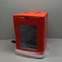 Happybuy Red Reptile Incubator 25L Scientific Lab Incubator Digital Incubator Cooling and Heating 5-42C Reptile Egg Incubator 12V/110V Work for Small Reptiles