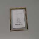 Gold 4x6" Floating Picture Frame for Photo(2x3'',3.5x5''),Adjustable Tabletop/Shelf,Floating Picture Frames 2x3'',Classy Metal Gift Frames for Wedding,Thanksgiving,Christmas