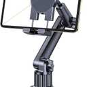 Coolpow Cup Holder Tablet Holder for Car15" Height Adjustable Car Cup Holder ipad Car Mount for Truck Stand Car Tablet Holder Multi Angle Car Mount for All 4.7"-13" Apple iPad Samsung Galaxy Tab